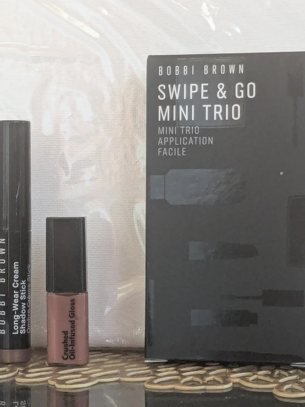 Bobbi Brown Swipe & Go Mini Trio - Muted Pink Brown